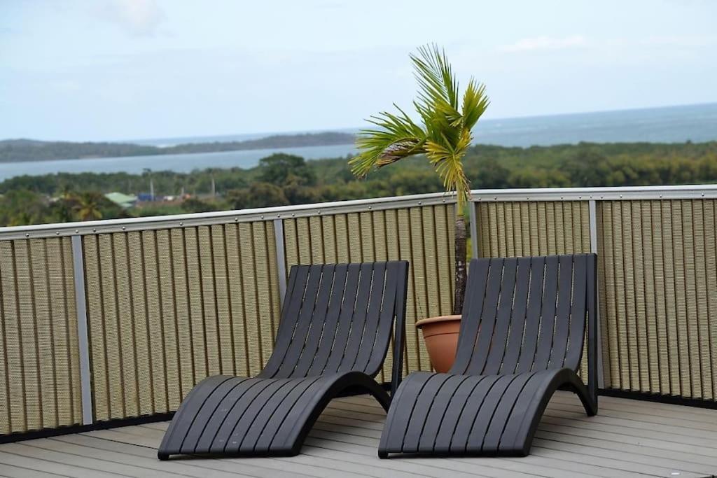 Magnifique Villa Piscine, Vue Mer, 8 Km Plages Le François 外观 照片